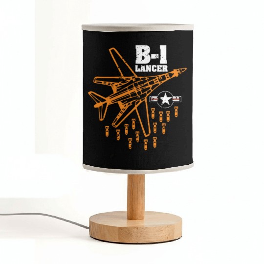 B-1 Lancer Air Force Bomber Fabric Lamps