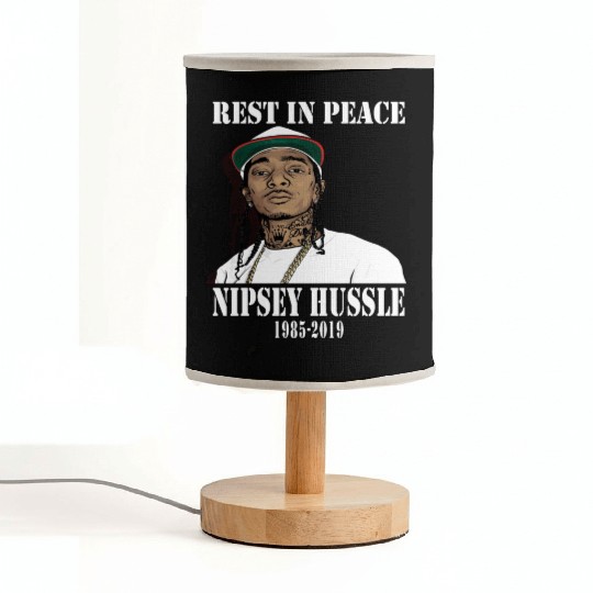 Nipsey Hussle Rest in Peace Fabric Lamps