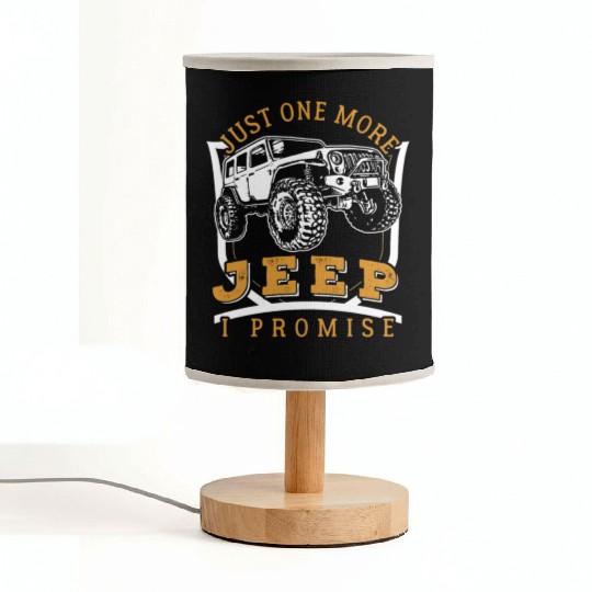Just on more jeep car racing promise Fabric Lamps