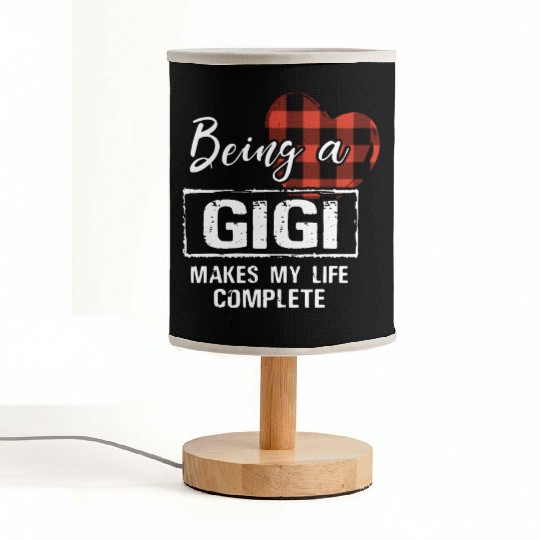 being a Gigi makes my life complete grandma Fabric Lamps