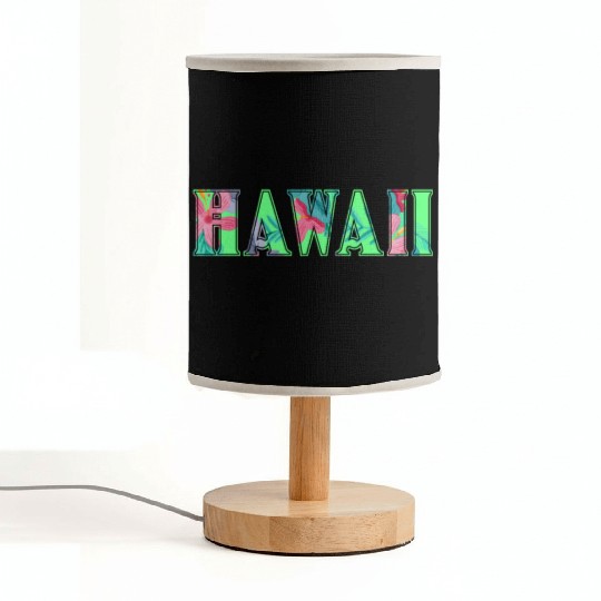 Hawaii Flowers | USA America Orchids Writing Fabric Lamps