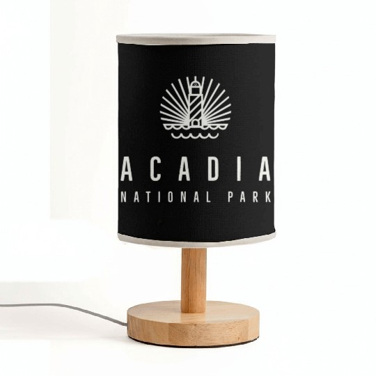 Acadia National Park Fabric Lamps