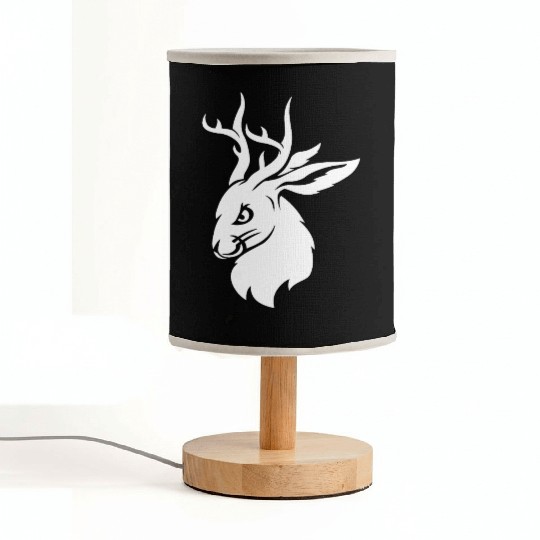 Jackalope Fabric Lamps