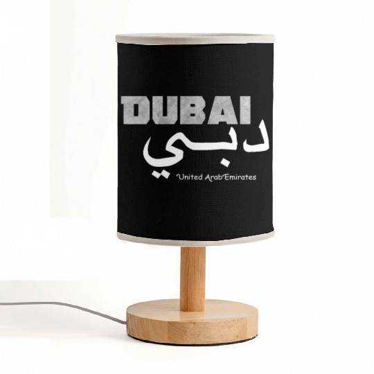 Dubai Elegant United Arab Emirates UAE Clothings Fabric Lamps