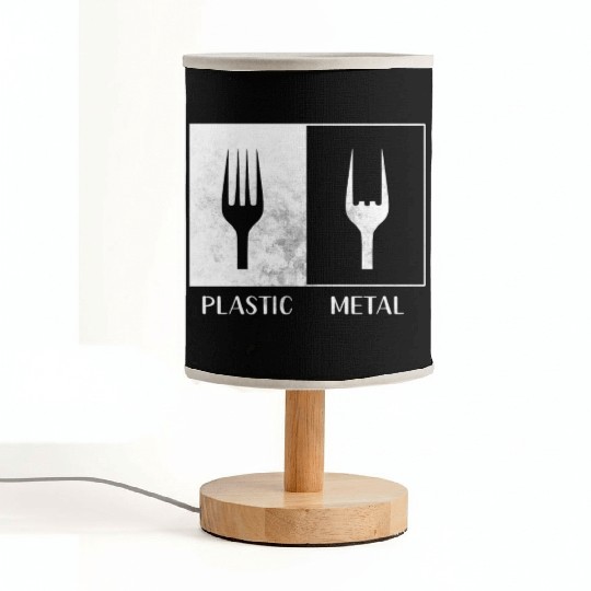 Plastic heavy metal funny music Fabric Lamps