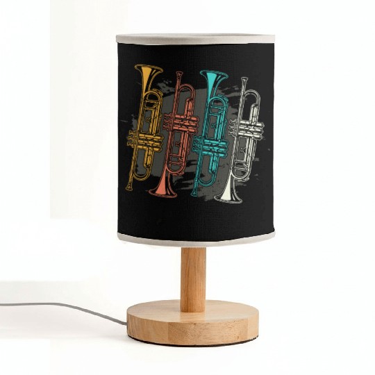 Trumpets Trumpet Vintage Fabric Lamps
