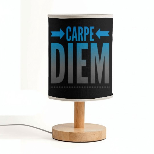 carpe Diem Fabric Lamps