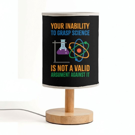 Funny Pro Science Anti Trump Scientific Political Fabric Lamps