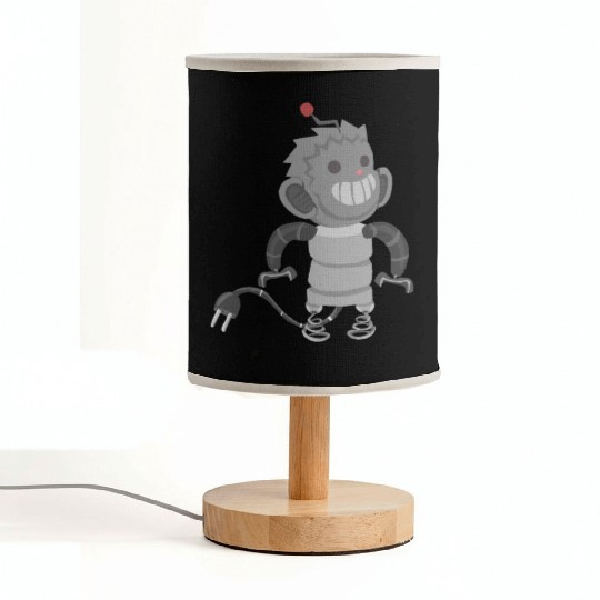 Robot Monkey Fabric Lamps