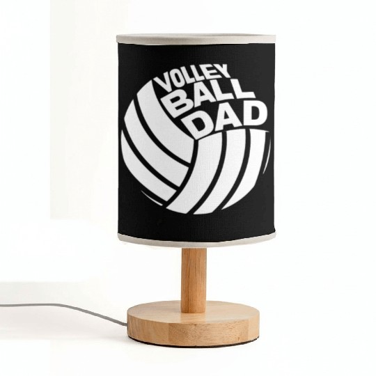 Volleyball Dad Fabric Lamps