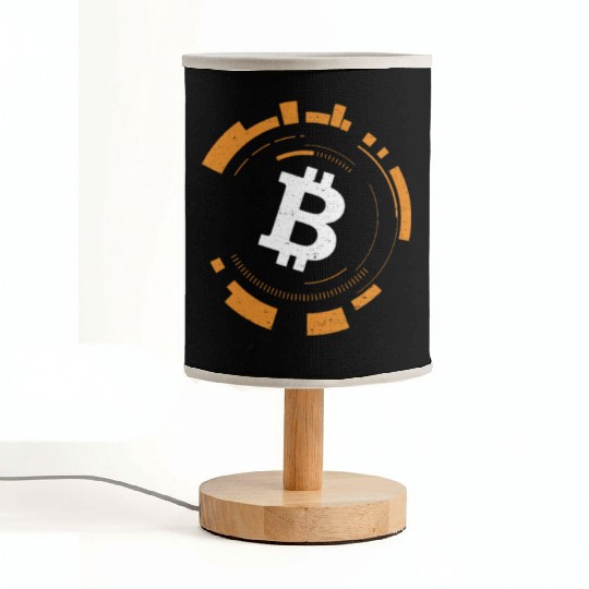 Fabric Lamps bitcoin tech logo bitcoin crypto trader btc gi