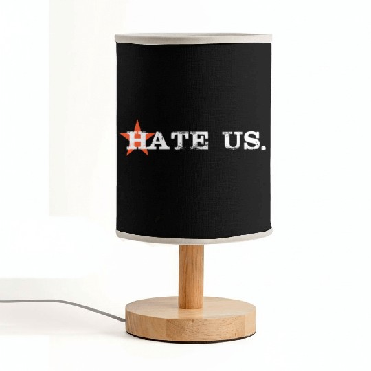 hate us astros Fabric Lamps