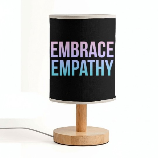 Embrace Empathy Large Colour Fabric Lamps