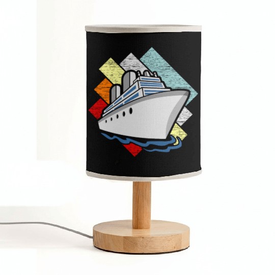 Cruise Ship Fabric Lamps