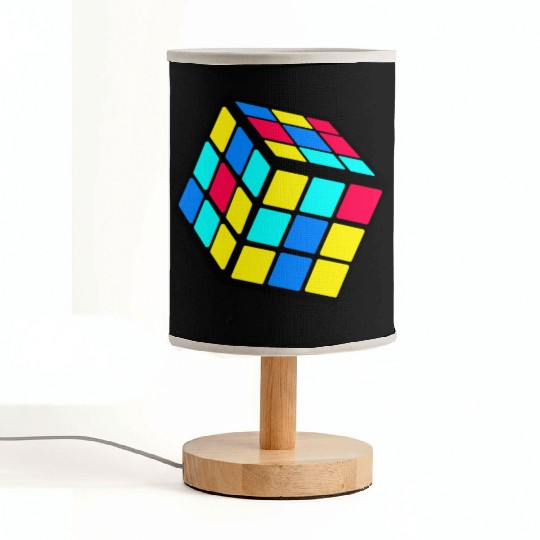 90s 80 Trendy Nostalgia Cube Fabric Lamps