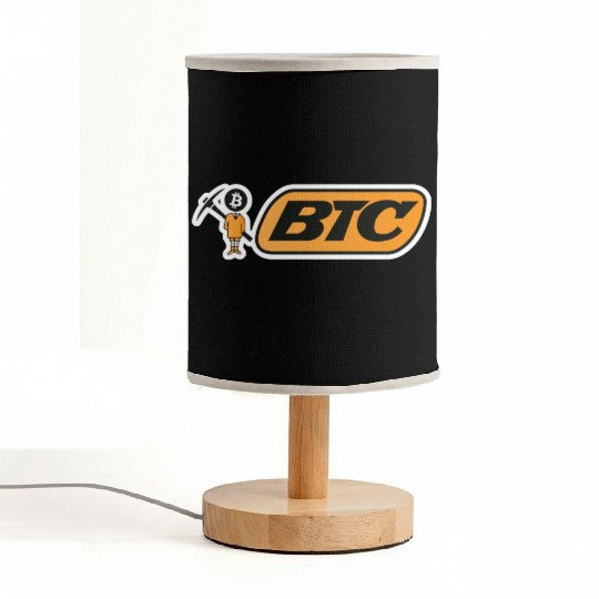 BTC - BITCOIN Fabric Lamps