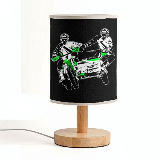 Sidecarcross - Motocross Fabric Lamps