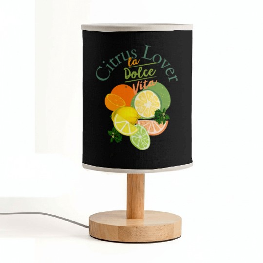 Citrus Lover la Dolce Vita Fabric Lamps