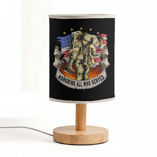 US army Fabric Lamps