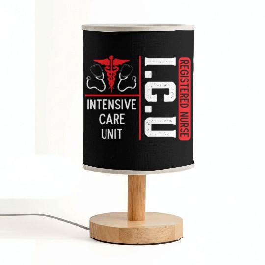 ICU Registered Nurse Medical Intensive Care Unit Fabric Lamps
