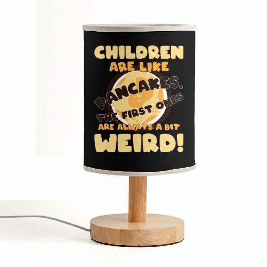Kids big brother sister black humor sarkasm Fabric Lamps