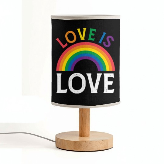 Love is Love - LGBTQ Fabric Lamps