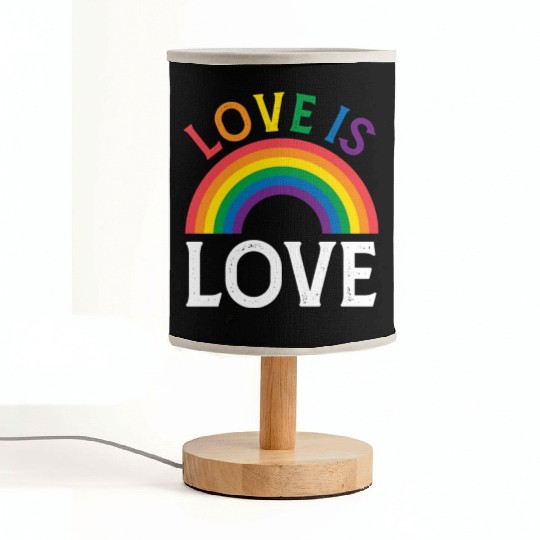 Love is Love - LGBTQ Fabric Lamps