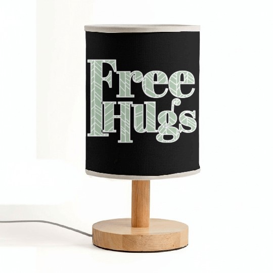Free hugs Fabric Lamps