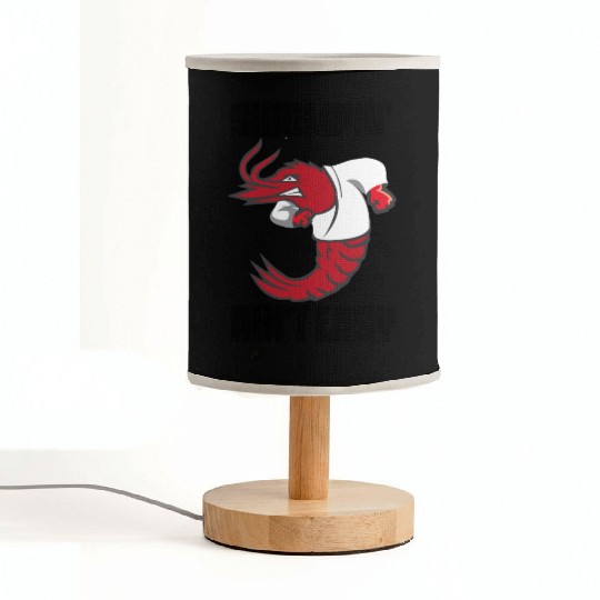 Shrimpin' Ain't Easy Shrimp Jiu Jitsu Fighter Fabric Lamps