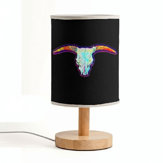 Cow skull Fabric Lamps