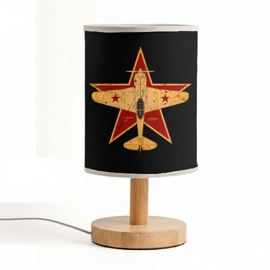 CCCP Soviet Union Air Force World War II Fabric Lamps