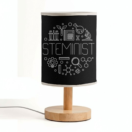 Science Technology Engineering and Math Fabric Lamps