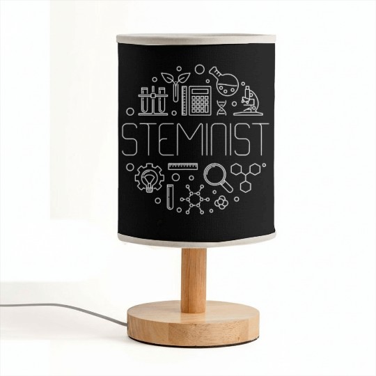 Science Technology Engineering and Math Fabric Lamps
