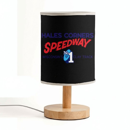 Hales Corners Speedway Fabric Lamps