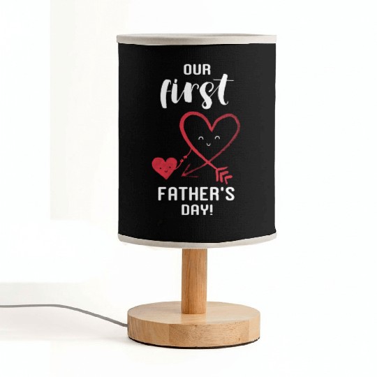 Our First Father's Day Fabric Lamps