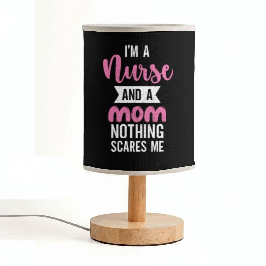 Nursing Registered Nurse Mom RN Fabric Lamps