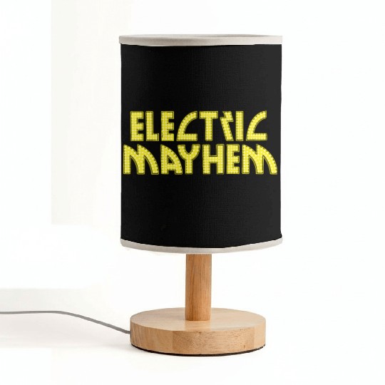 Electric Mayhem Fabric Lamps