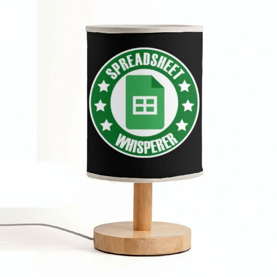 Spreadsheet Whisperer Excel Accountant Accounting Fabric Lamps