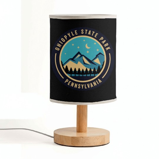 Ohiopyle State Park Pennsylvania Fabric Lamps