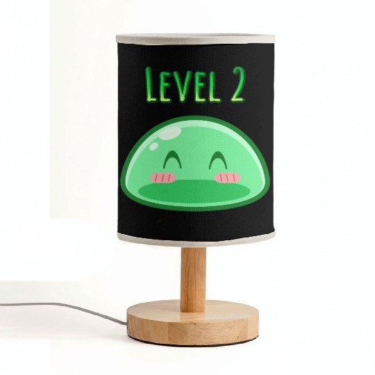 Cute Green Dungeon Slime Monster Weird Anime Fabric Lamps