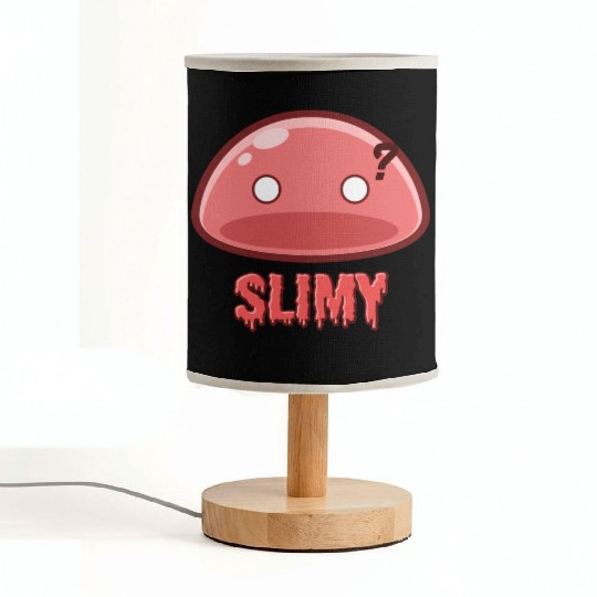 Cute Red Dungeon Slime Monster Weird Anime Fabric Lamps