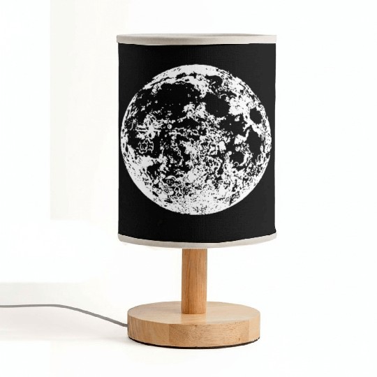 Full Moon Fabric Lamps