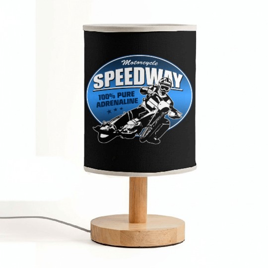 Motorcycle Speedway Racing Fabric Lamps