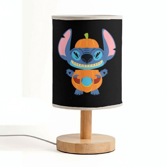 Stitch Pumpkin Halloween Fabric Lamps