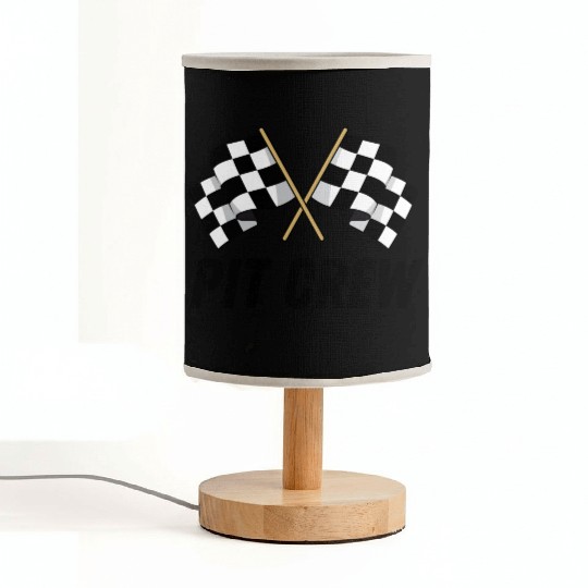 Pit Crew Fabric Lamps