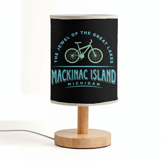 Mackinac Island Souvenir Fabric Lamps