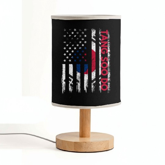 Tang Soo Do Karate Martial Arts Training Korean Fl Fabric Lamps