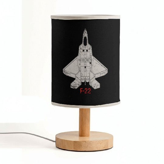 F 22 Raptor Fabric Lamps