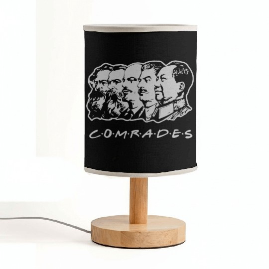 Communist Comrades Friends Fabric Lamps