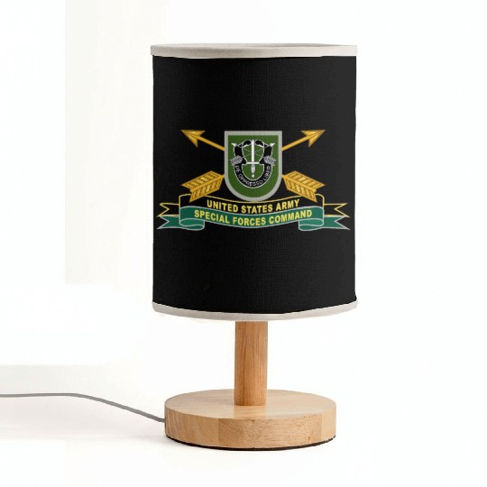 Army US Army Special Forces Command Flash Fabric Lamps